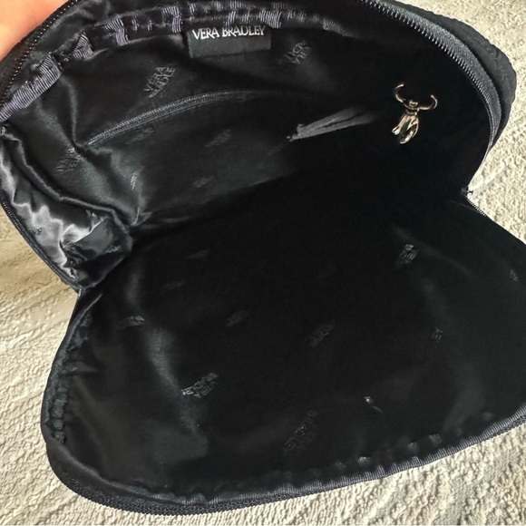 Vera Bradley black Diamond Quilted Microfiber Backpack - Picture 7 of 15